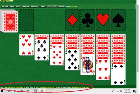 solitaire green felt freecell